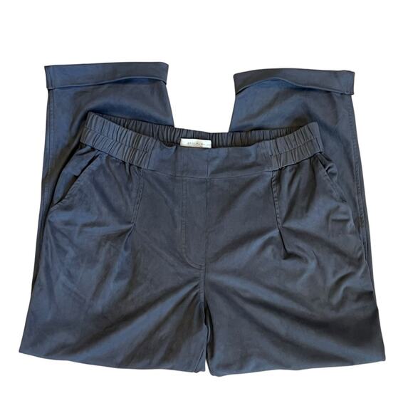 Brochu Walker Women’s Sz M Gray Westport Brushed Pant $398 Pull On Ankle - Picture 4 of 16